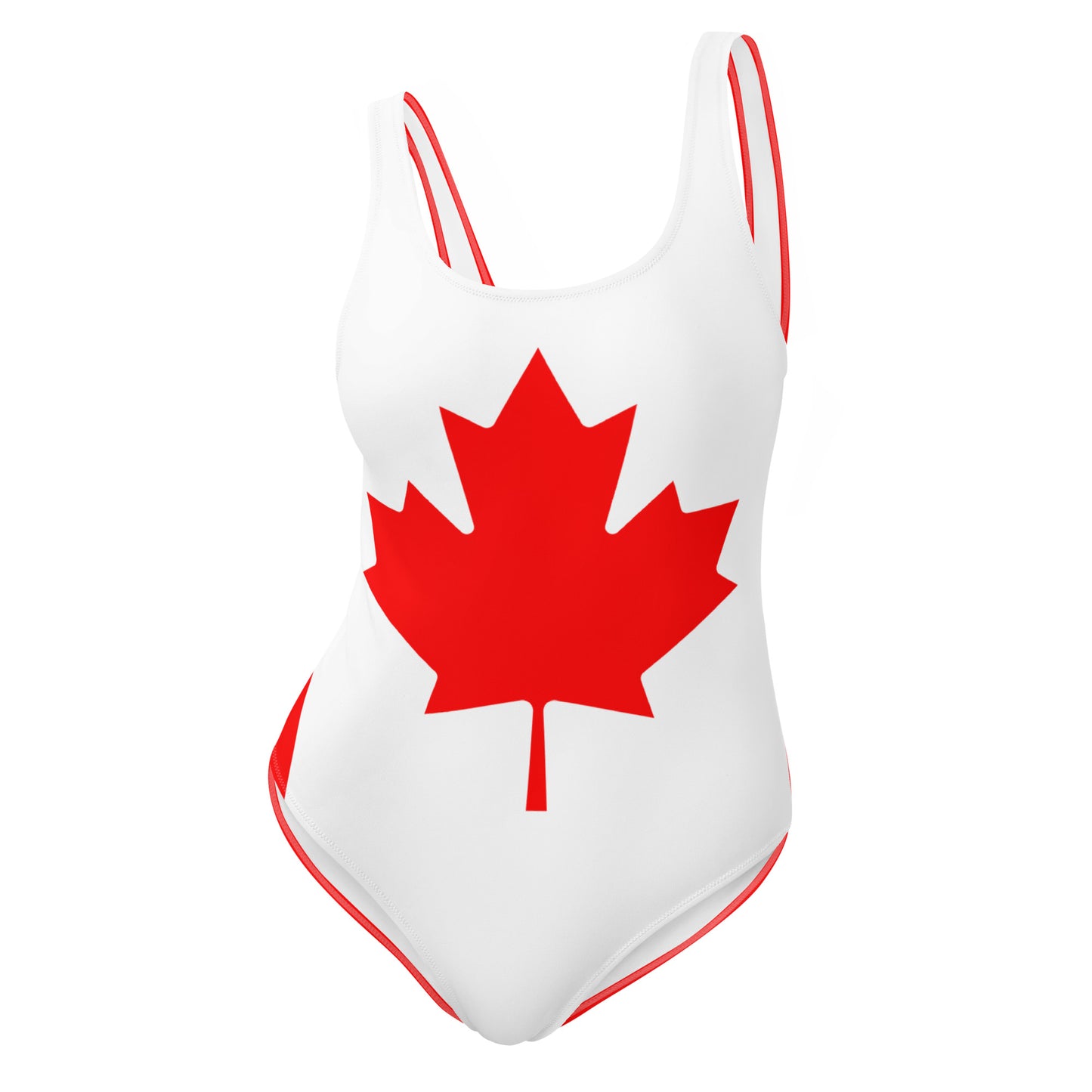 Canada Flag - Sustainably Made One-Piece Swimsuit