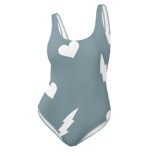 Love and Thunder - Inspired By Taylor Swift - Sustainably Made One-Piece Swimsuit