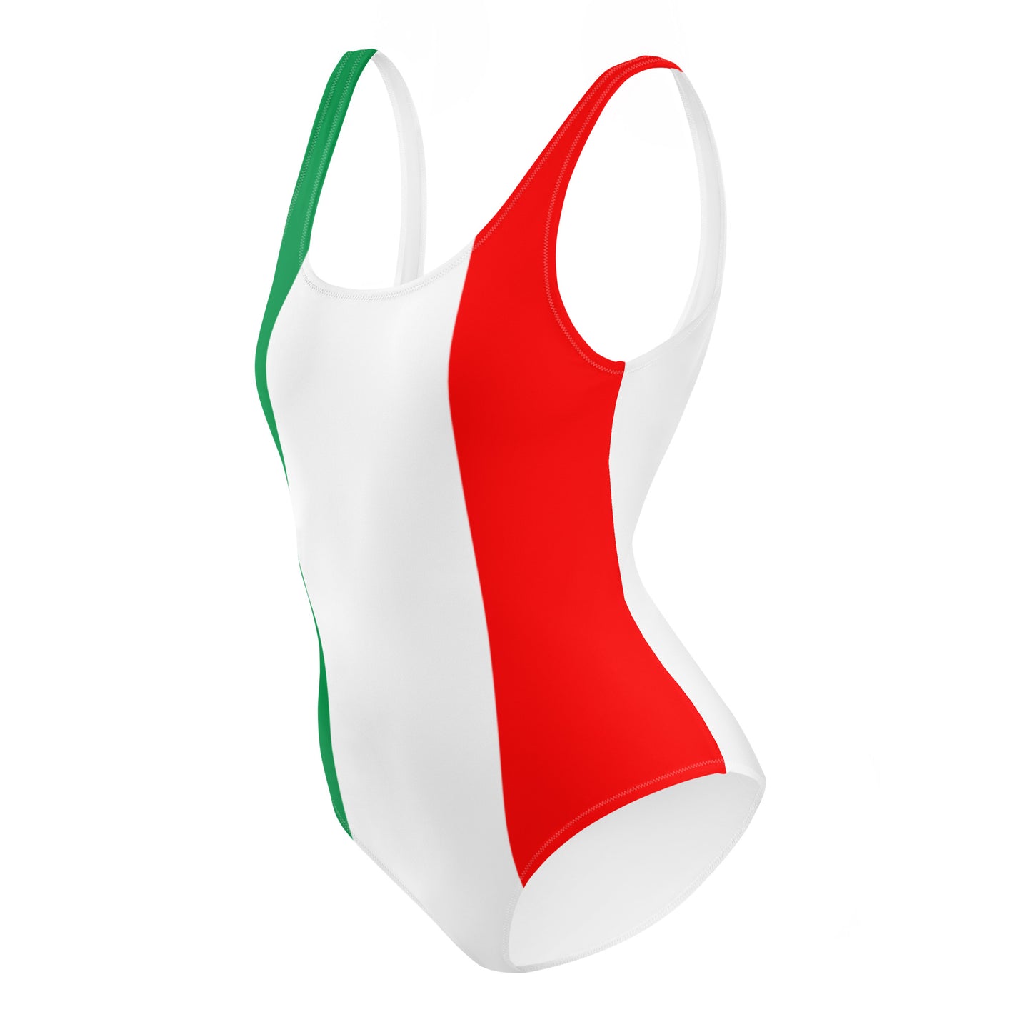Italy Flag - Sustainably Made One-Piece Swimsuit