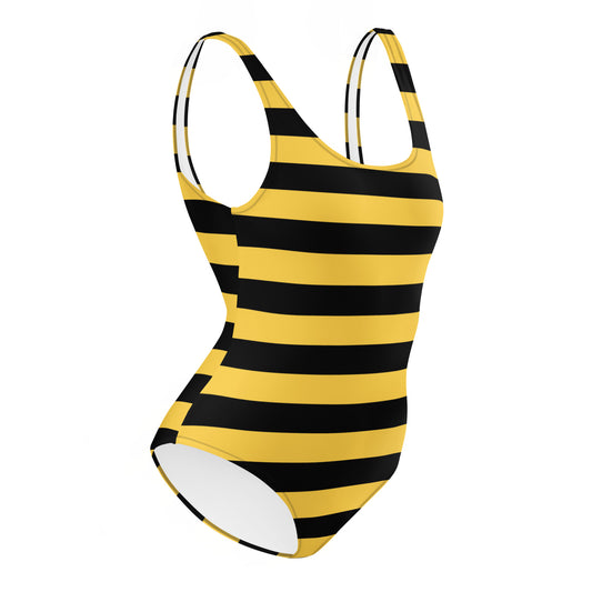 Honey Bee - Inspired By Harry Styles - Sustainably Made One-Piece Swimsuit