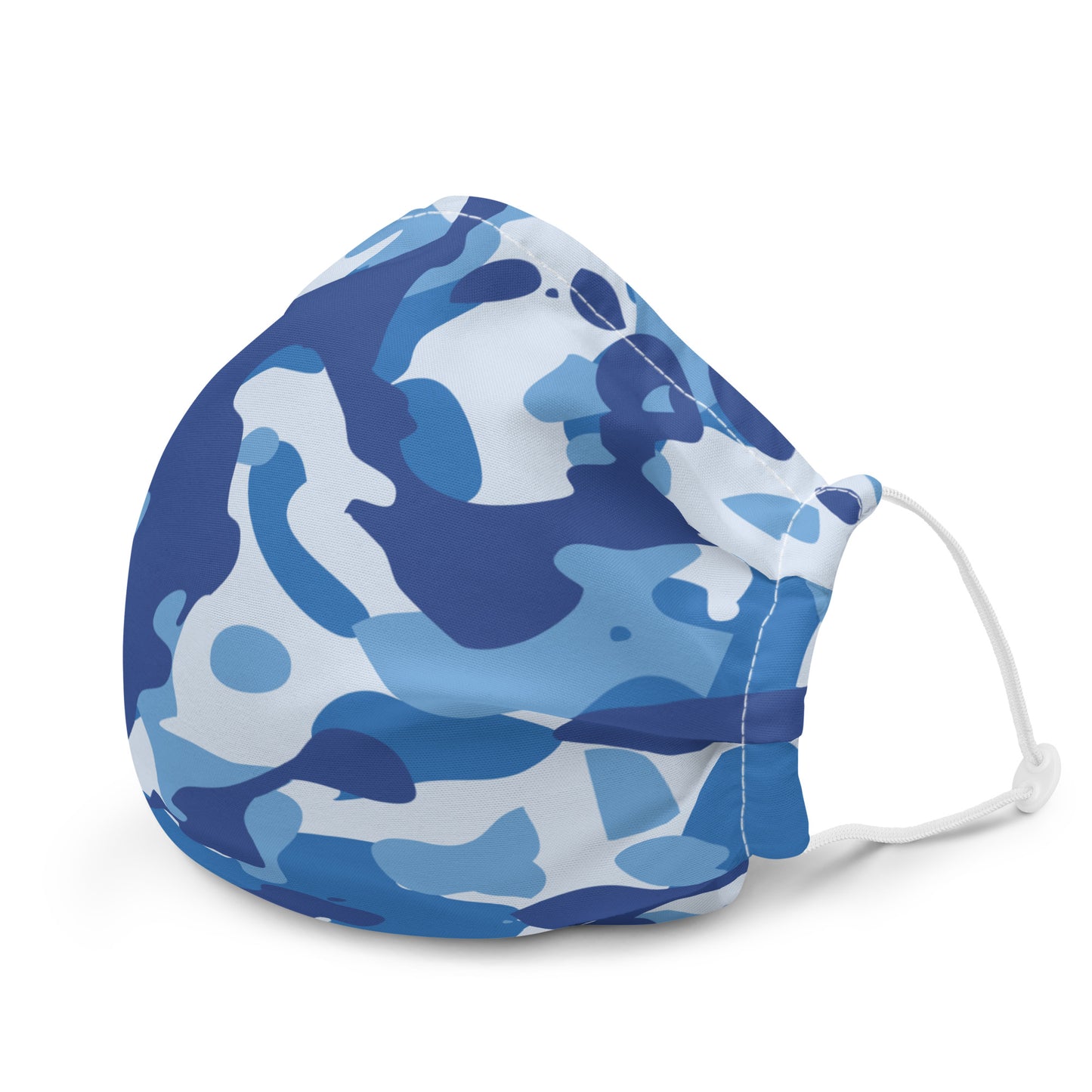 Blue Camo - Sustainably Made Premium Face Mask