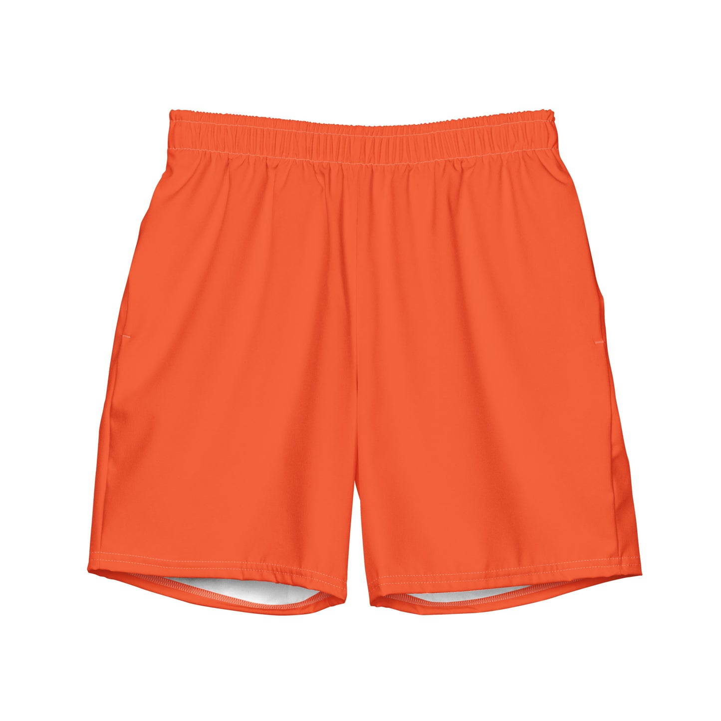 Bright Orange - Sustainably Made Men's swim trunks