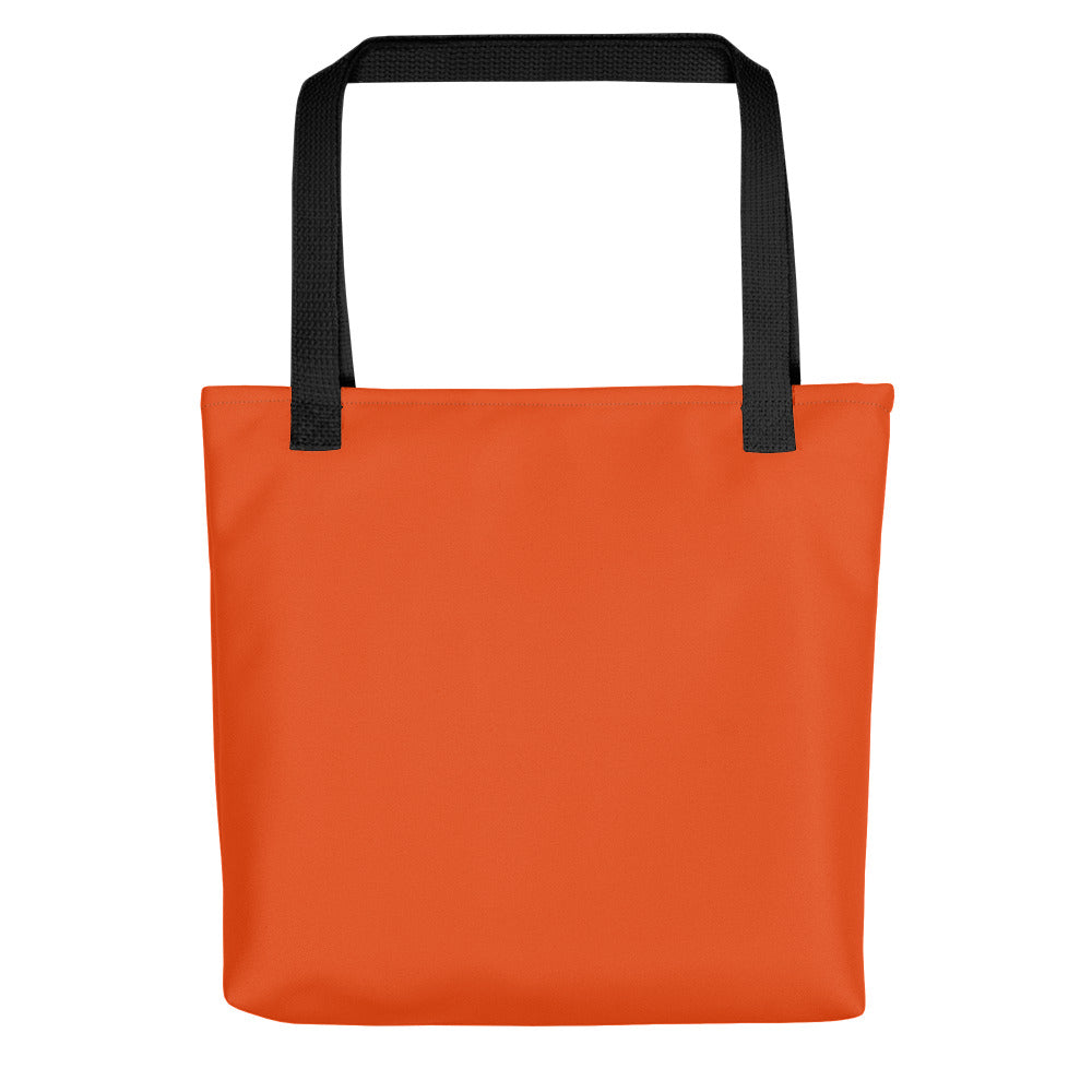 Vibrant Orange - Sustainably Made Tote Bag
