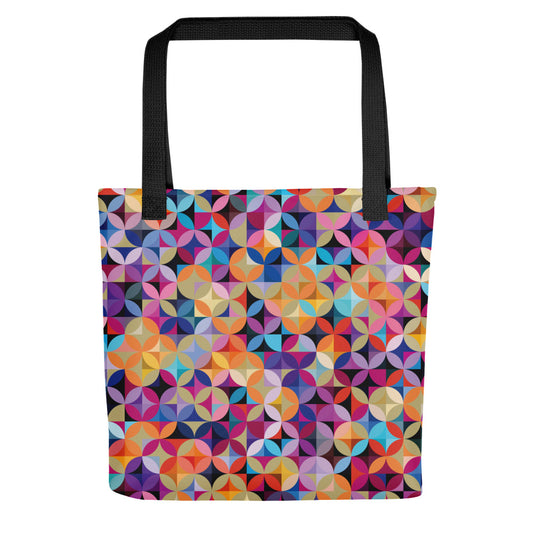 Multicolor Illusions - Sustainably Made Tote Bag