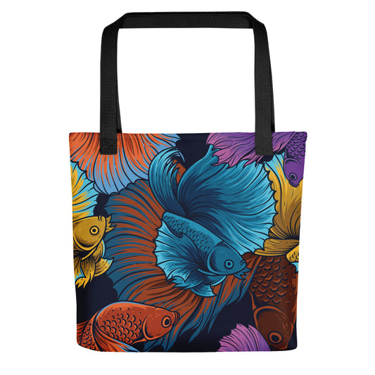 Betta Fish - Sustainably Made Tote Bag