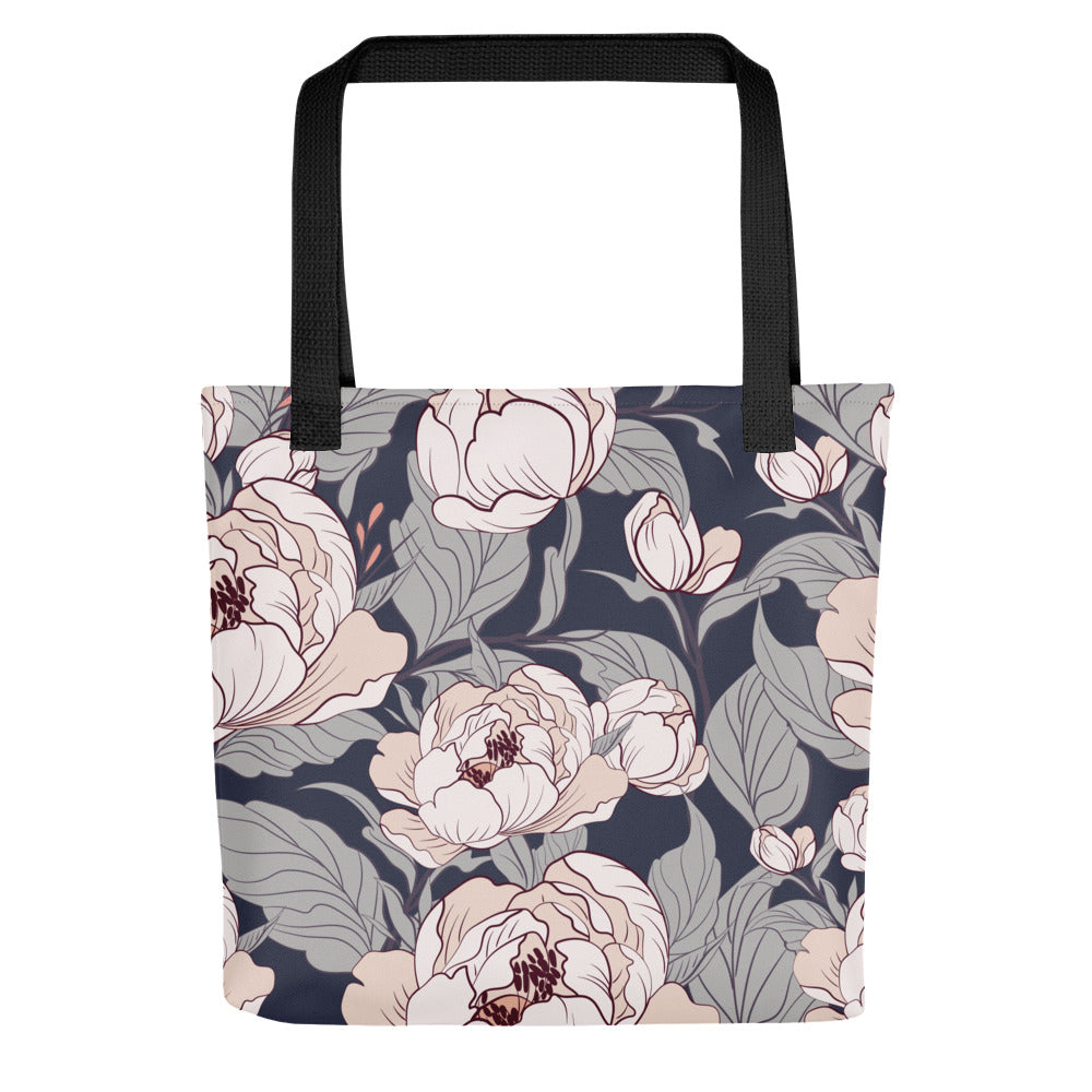 Flower Painting - Sustainably Made Tote Bag