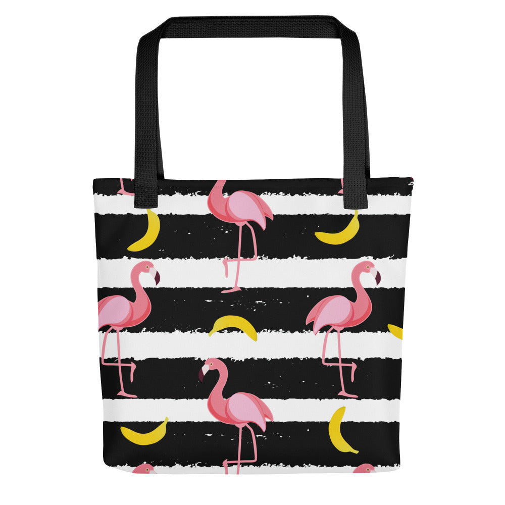 Banana Flamingo - Sustainably Made Tote Bag