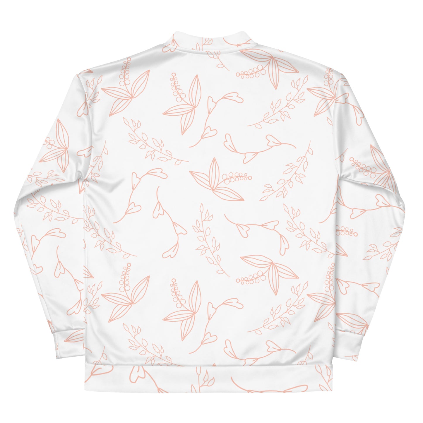 White Floral - Sustainably Made Jacket