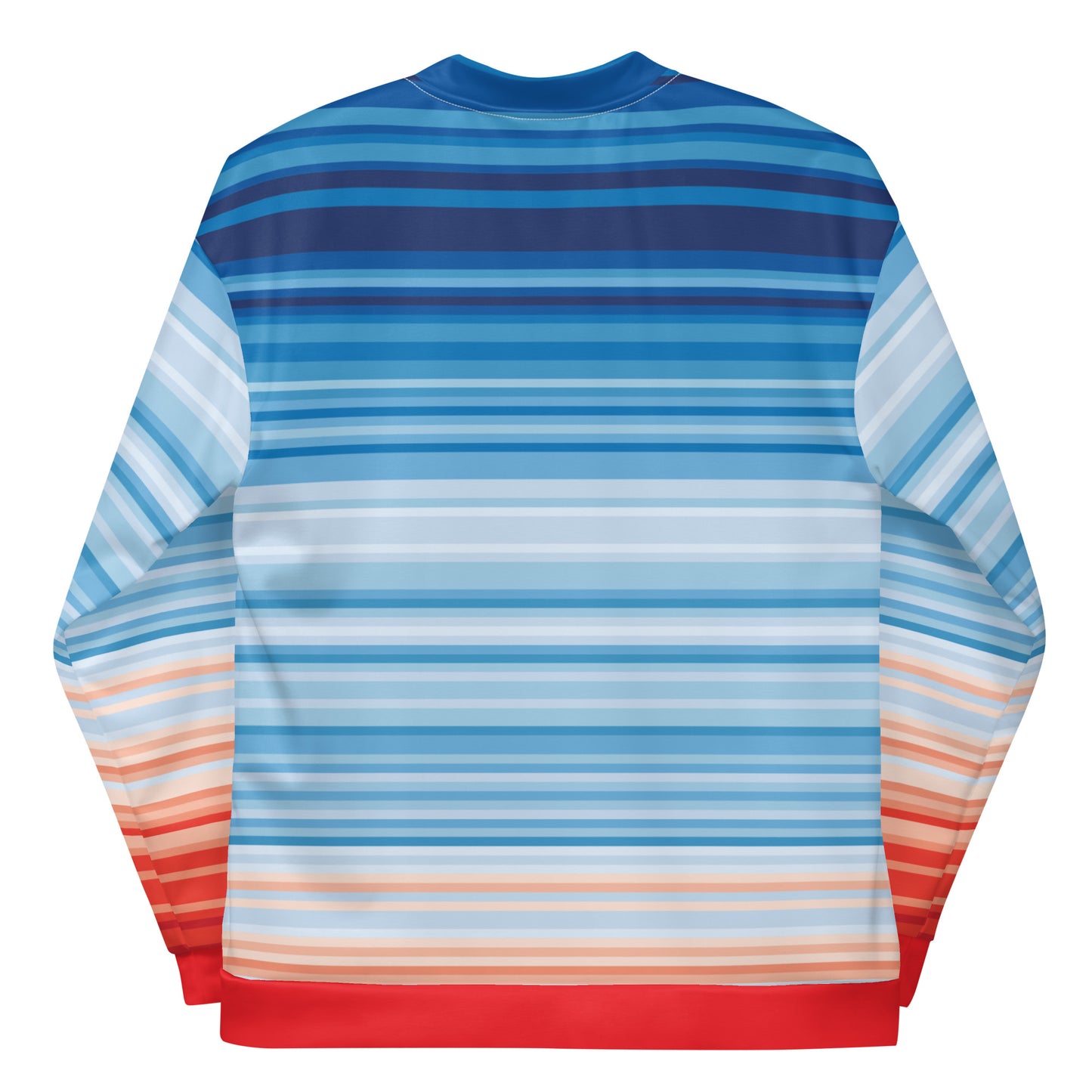 Climate Change Global Warming Stripes - Sustainably Made Jacket