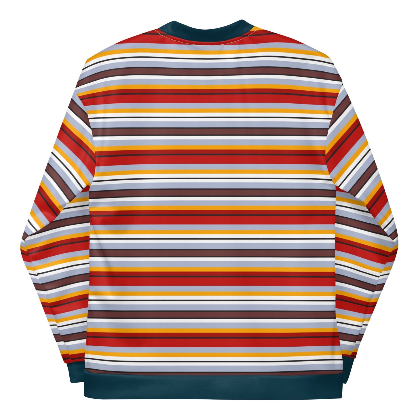 Multi Colored Lines - Inspired By Taylor Swift - Sustainably Made Bomber Jacket
