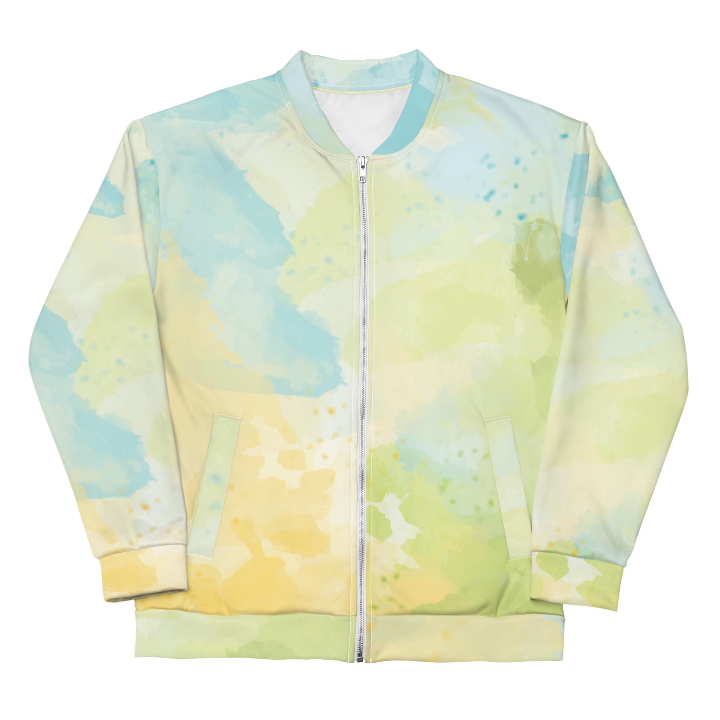 Water Color Abstract 1 - Sustainably Made Jacket