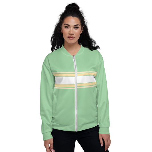 Mint Horizontal - Sustainably Made Jacket