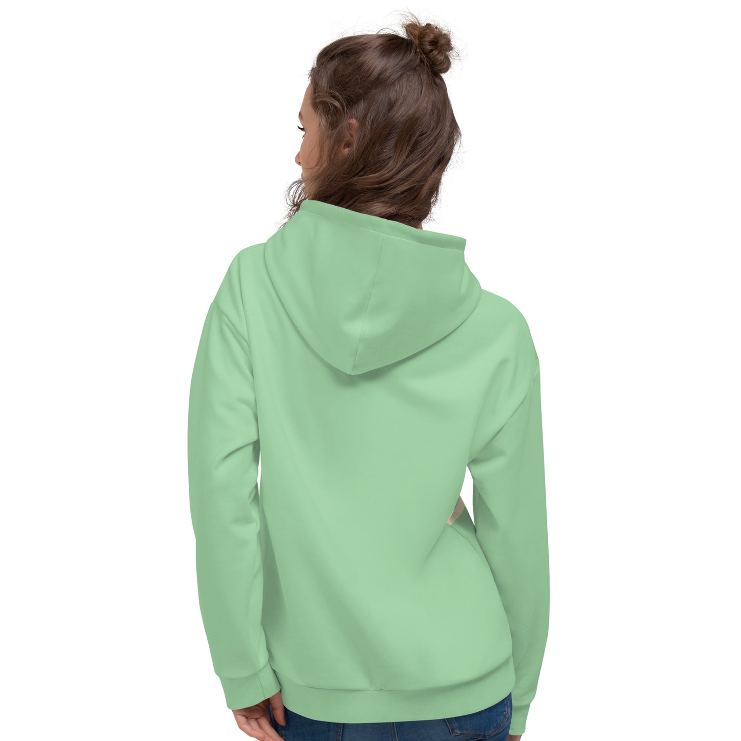 Mint Horizontal - Sustainably Made Hoodie
