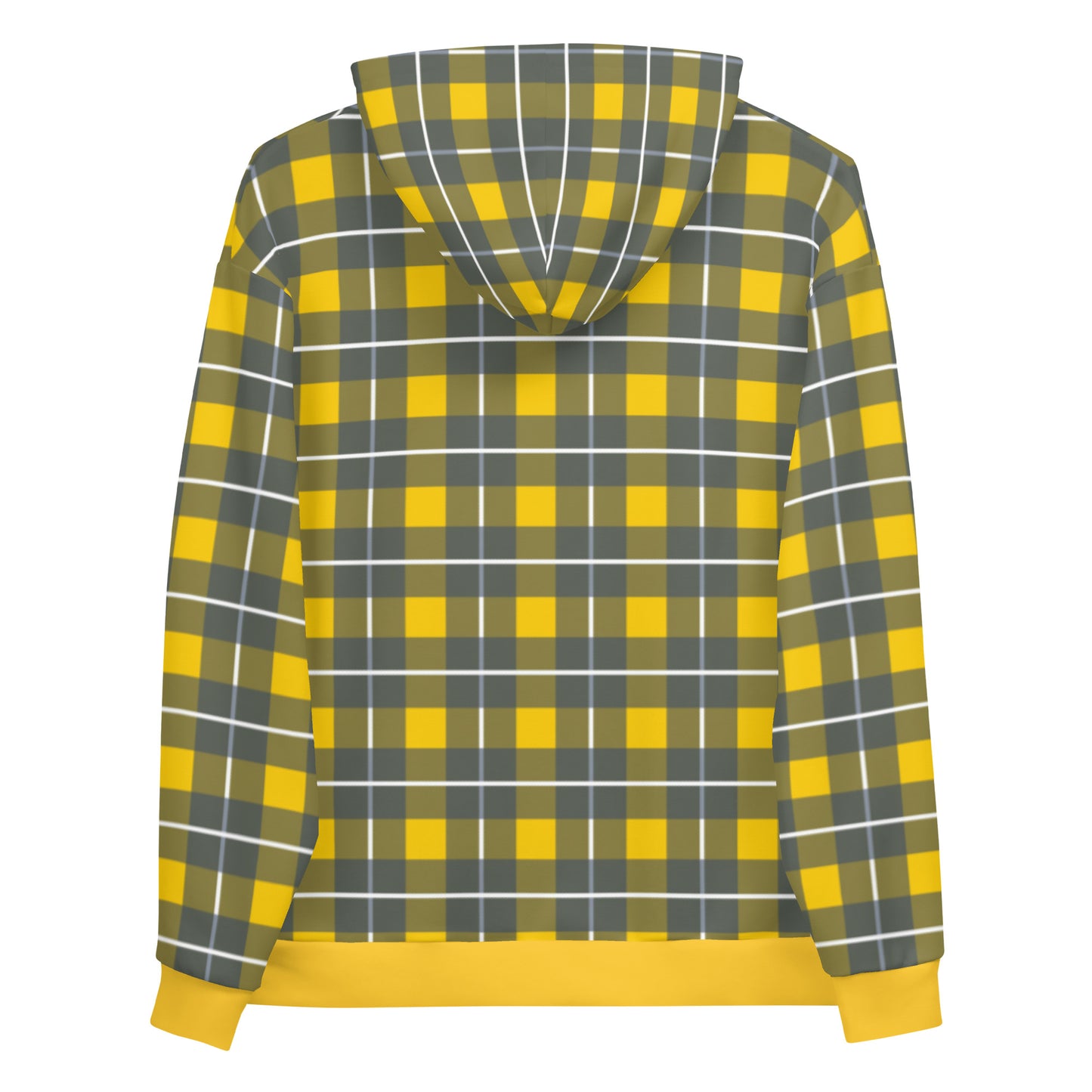 Yellow Tartan - Inspired By Harry Styles - Sustainably Made Hoodie