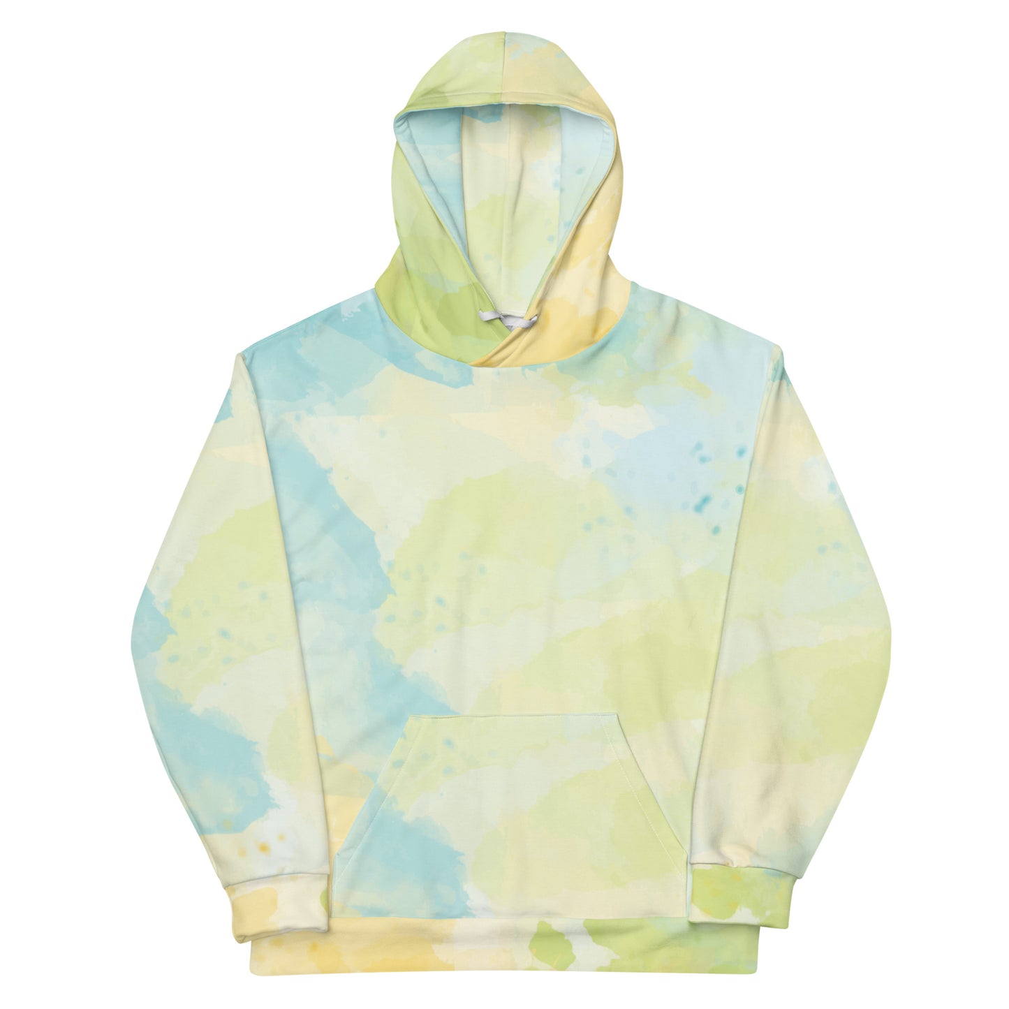 Water Color Abstract 1 - Sustainably Made Hoodie