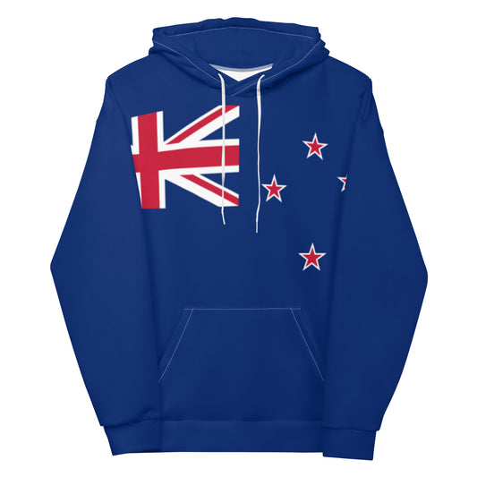 New Zealand Flag - Sustainably Made Hoodie