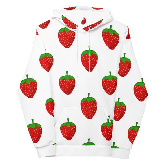 Strawberry Party - Inspired By Harry Styles - Sustainably Made Hoodie