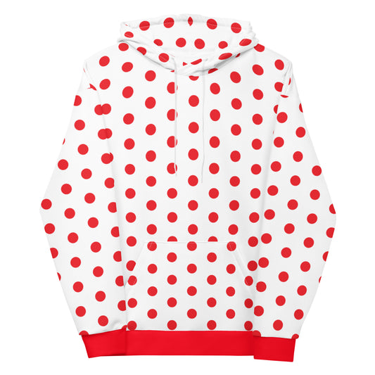 Red Polkadot - Inspired By Harry Styles - Sustainably Made Hoodie