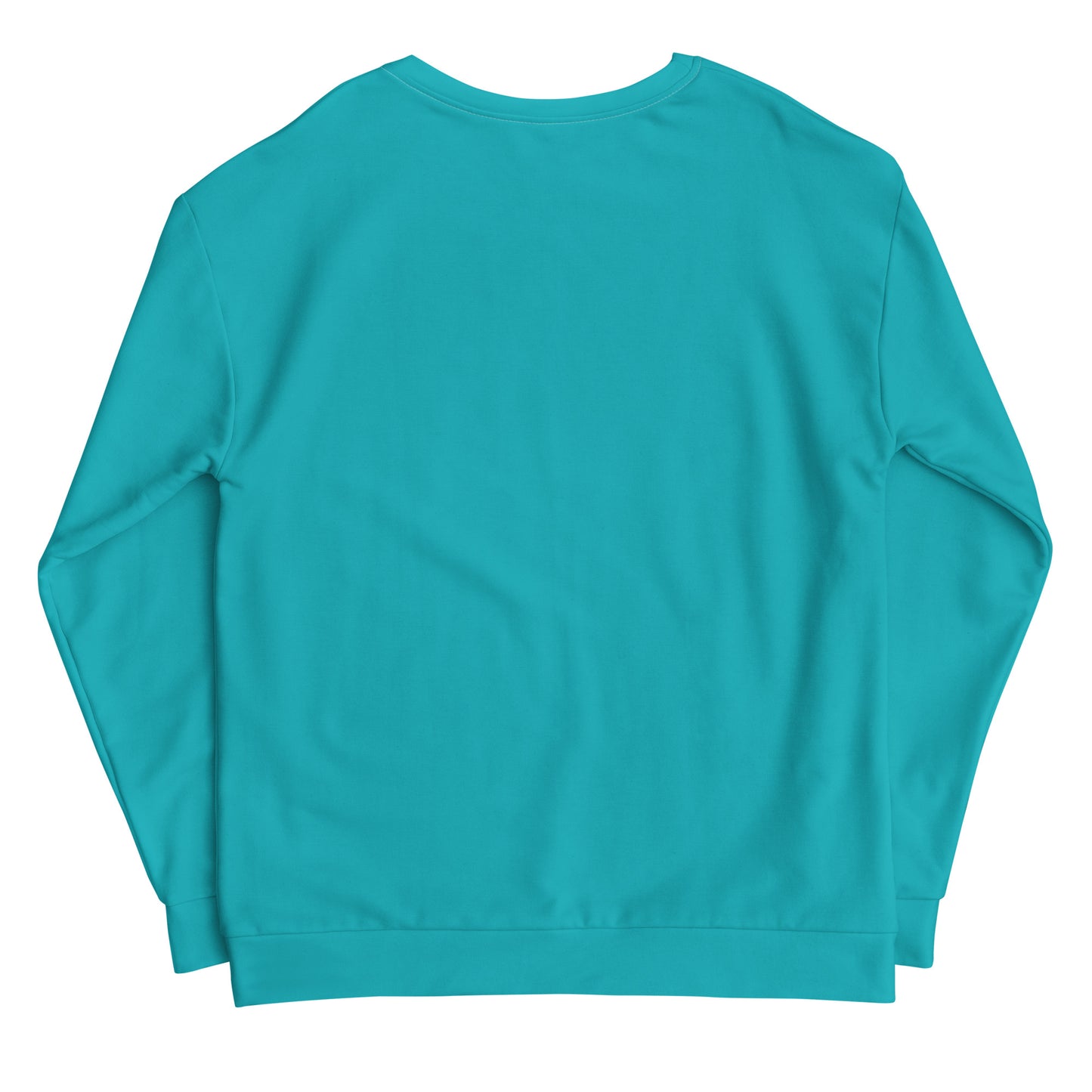 Cyan Climate Change Global Warming Statement - Sustainably Made Sweatshirt