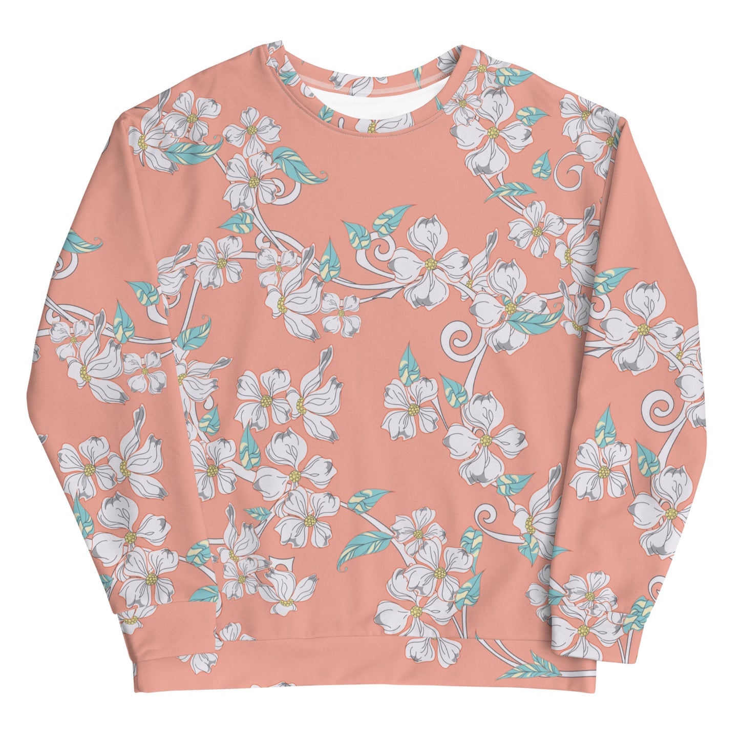 Floral Pink - Sustainably Made Sweatshirt