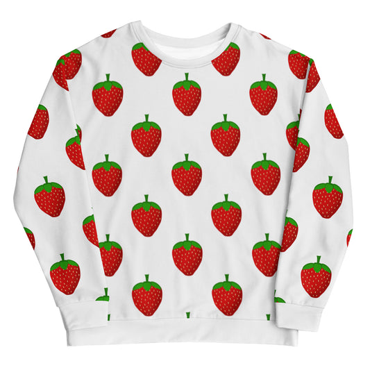 Strawberry Party - Inspired By Harry Styles - Sustainably Made Sweatshirt
