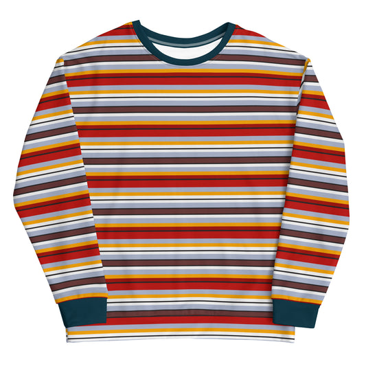 Multi Colored Lines - Inspired By Taylor Swift - Sustainably Made Sweatshirt