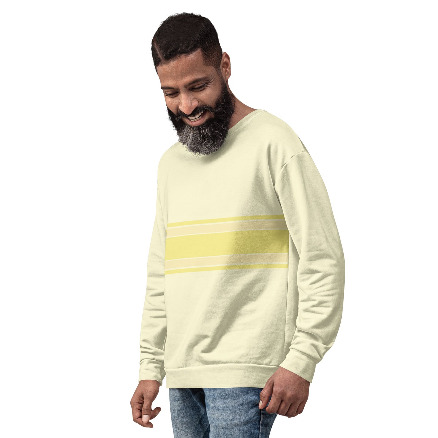 Banana Horizontal - Sustainably Made Sweatshirt
