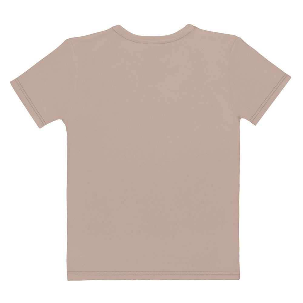 Light Brown - Sustainably Made Women’s Short Sleeve Tee