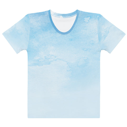 Water Color Abstract 2 - Sustainably Made Women’s Short Sleeve Tee