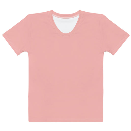 Salmon Pink - Sustainably Made Women’s Short Sleeve Tee