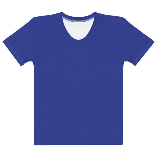 Azure Blue - Sustainably Made Women’s Short Sleeve Tee