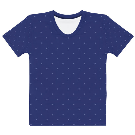 Navy Dots - Sustainably Made Women’s Short Sleeve Tee
