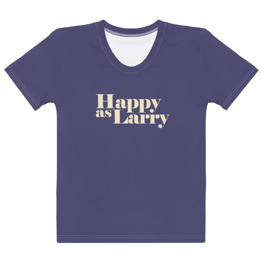 Happy as Larry - Sustainably Made Women's Short Sleeve Tee