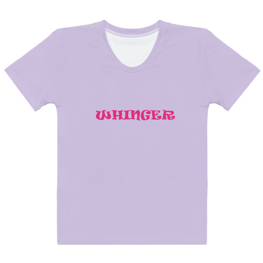Whinger - Sustainably Made Women's Short Sleeve Tee