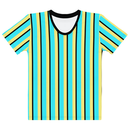 Vintage Stripes - Inspired By Harry Styles - Sustainably Made Women's Short Sleeve Tee