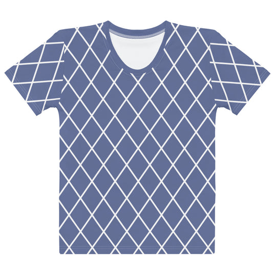 Vintage Blue Purple - Inspired By Harry Styles - Sustainably Made Women’s Short Sleeve Tee