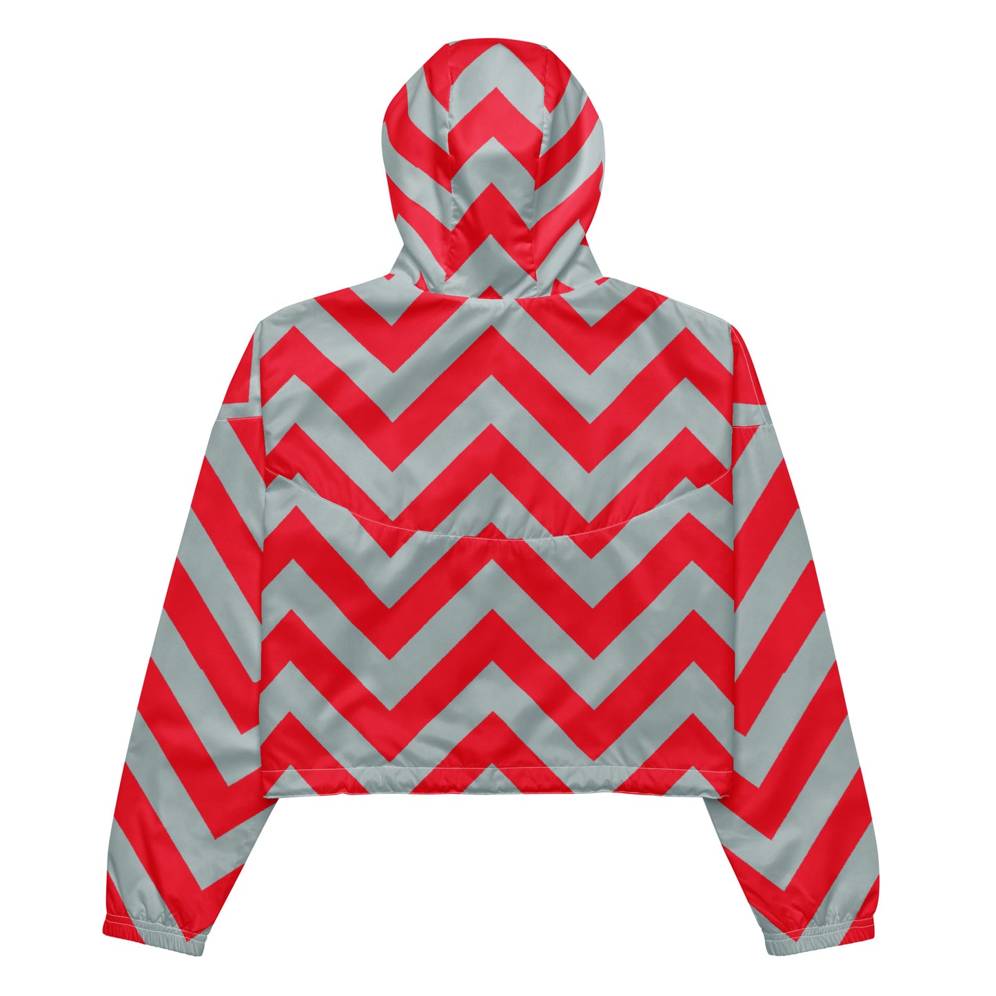 Zigzag - Inspired By Harry Styles - Sustainably Made Women’s cropped windbreaker