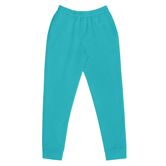 Cyan Climate Change Global Warming Statement - Sustainably Made Women's Joggers
