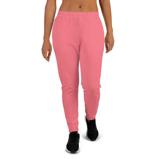 Pink Climate Change Global Warming Statement - Sustainably Made Women's Joggers
