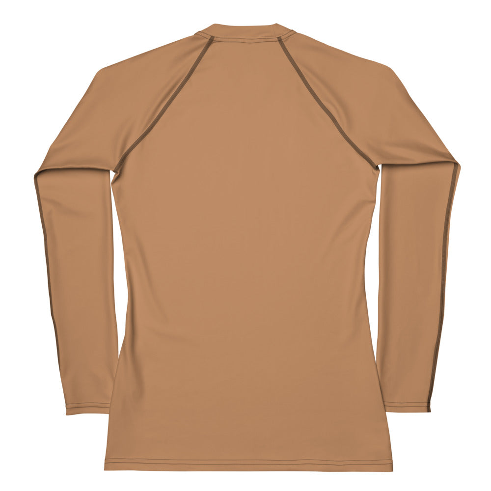 Basic Brown - Sustainably Made Long Sleeve Tee