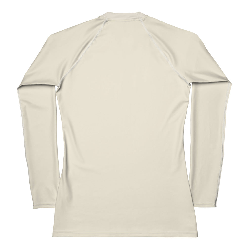 Light Grey Climate Change Global Warming Statement - Sustainably Made Women's Long Sleeve Tee