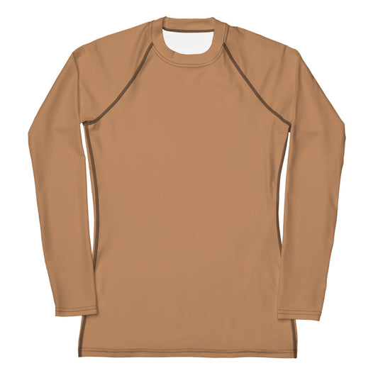 Basic Brown - Sustainably Made Long Sleeve Tee