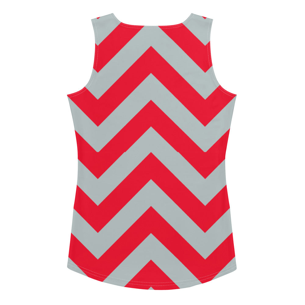 Zigzag - Inspired By Harry Styles - Sustainably Made Tank Top