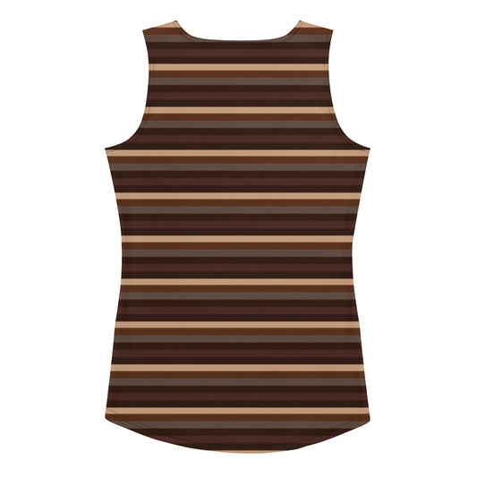 Retro Brown - Inspired By Taylor Swift - Sustainably Made Tank Top