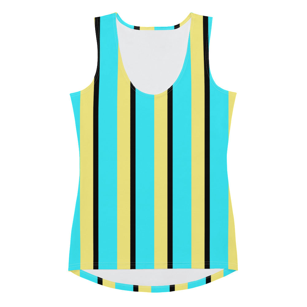 Vintage Stripes - Inspired By Harry Styles - Sustainably Made Tank Top
