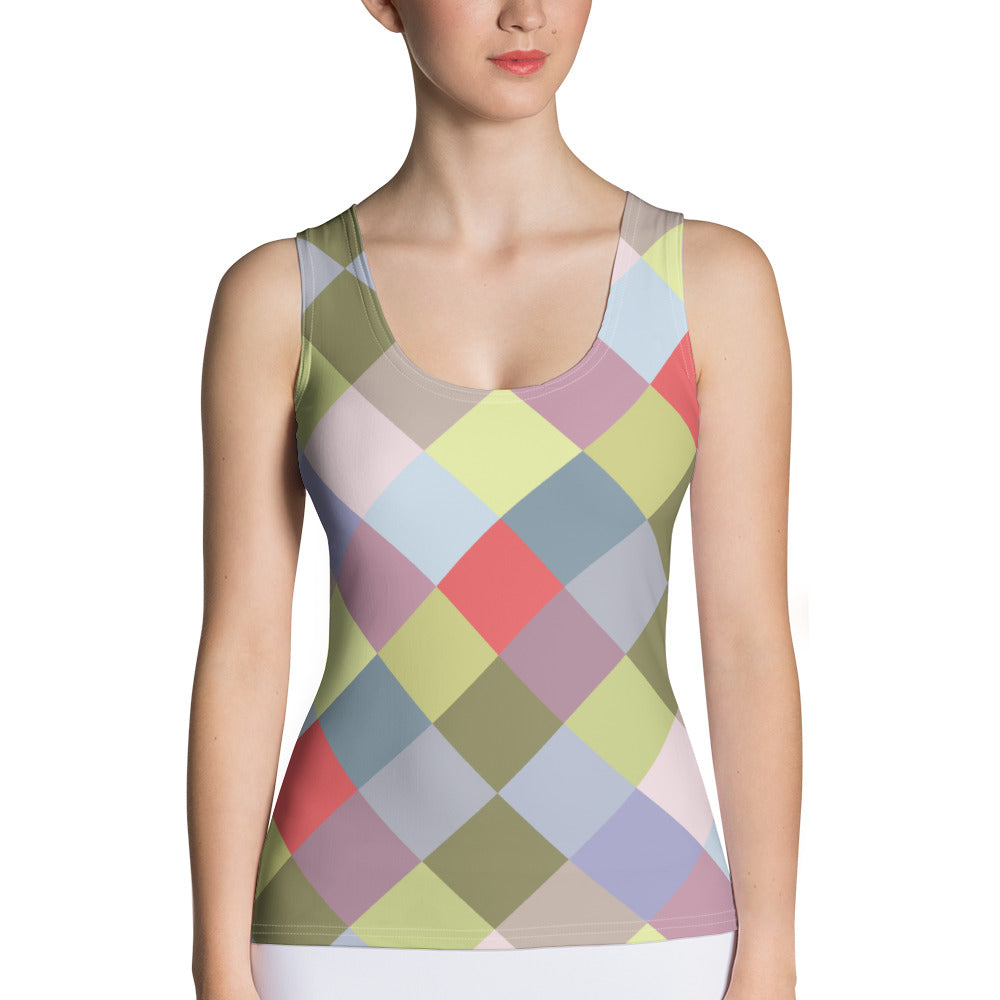 Colorful - Inspired By Harry Styles - Sustainably Made Tank Top