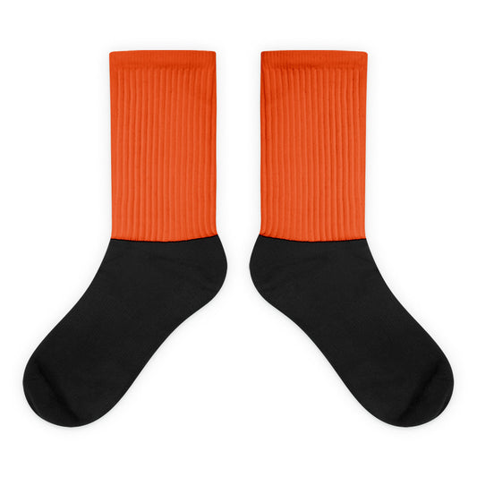 Vibrant Orange - Sustainably Made Socks