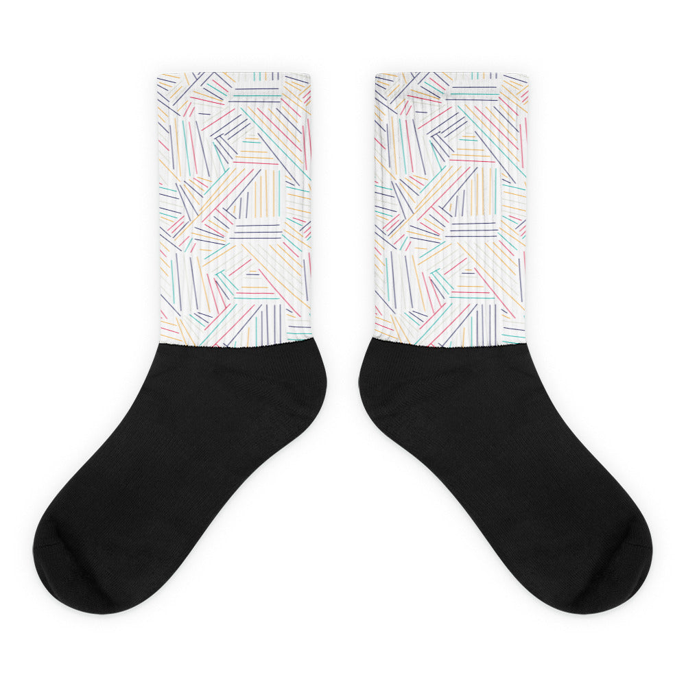 Colorful Lines - Sustainably Made Socks