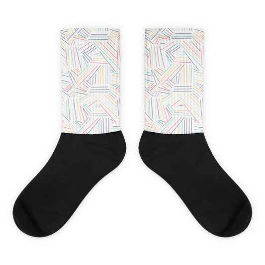 Colorful Lines - Sustainably Made Socks