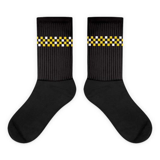 Racing Black - Sustainably Made Socks